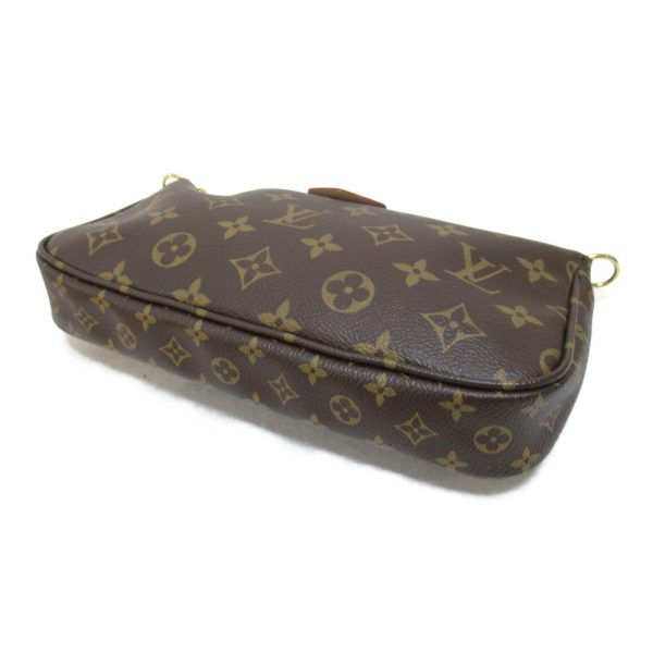 3 Louis Vuitton Multi Pochette Accessoire Shoulder Bag Monogram Brown