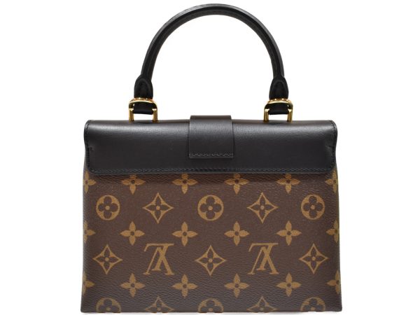 4 Louis Vuitton Locky BB Monogram Smooth Leather Noir Black Handbag Shoulder Bag Gold Hardware