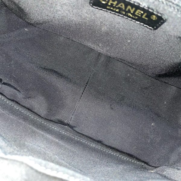 4 Chanel Tote Bag Chain Matelasse Handbag Shoulder Logo Bag Caviar Skin Black