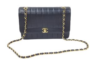 46560 d1 Christian Dior Belt Bag Oblique Trotter Body Bag Navy