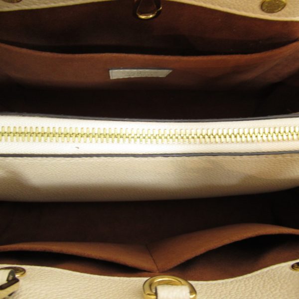 5 Louis Vuitton Montaigne BB Shoulder Bag Monogram Empreinte Ivory