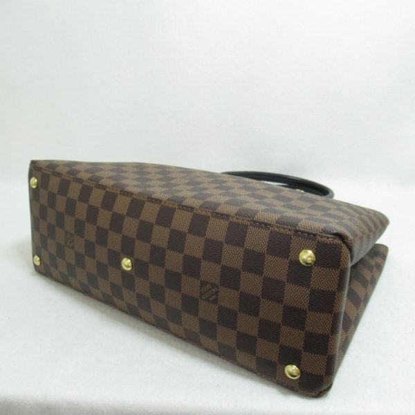 5 Louis Vuitton LV RIverside Shoulder Bag Canvas Damier Ebene Brown