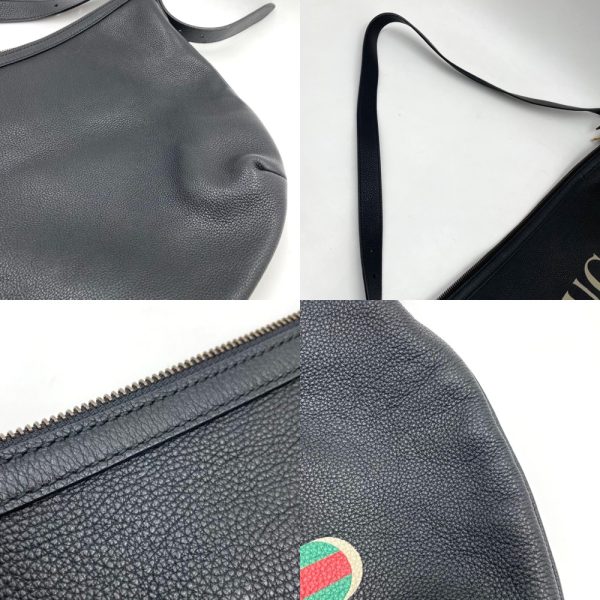 5 Gucci Shoulder Bag Capacity Bag Black