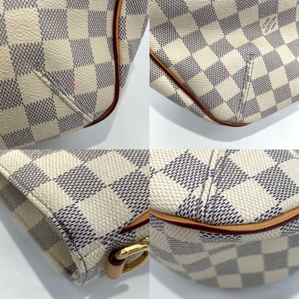 5 Louis Vuitton Damier Azur Sophie Shoulder Bag White