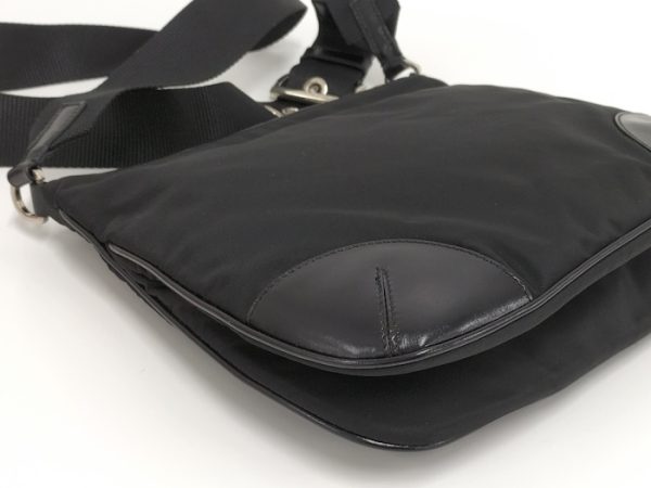 5 Prada Shoulder Bag Nylon Black