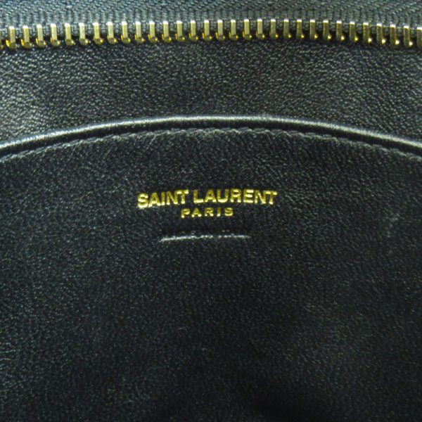 6 Saint Laurent Cabas Shoulder Bag Calf Black