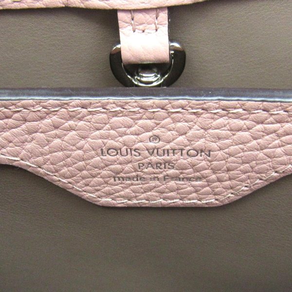 6 Louis Vuitton Capucines BB Shoulder Bag Taurillon Leather Magnolia