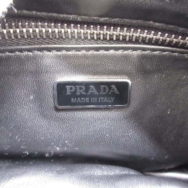 6 Prada Moon Padded Nappa Leather Shoulder Bag Black