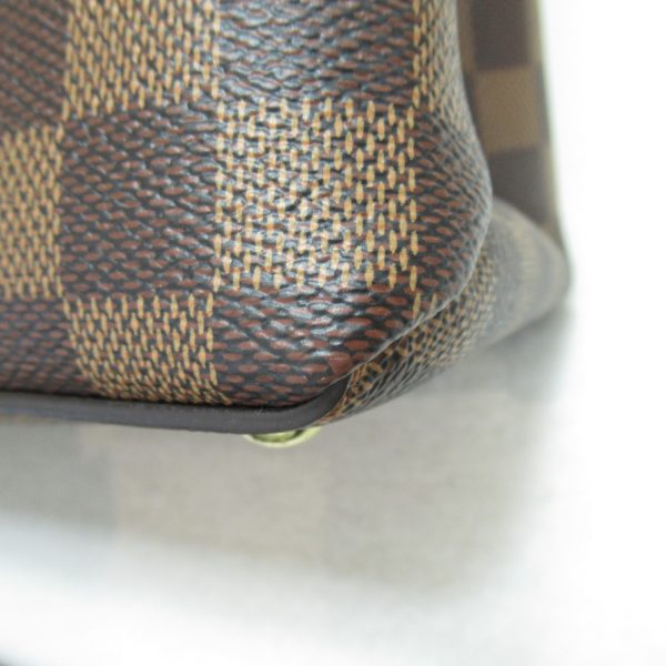 6 Louis Vuitton LV RIverside Shoulder Bag Canvas Damier Ebene Brown