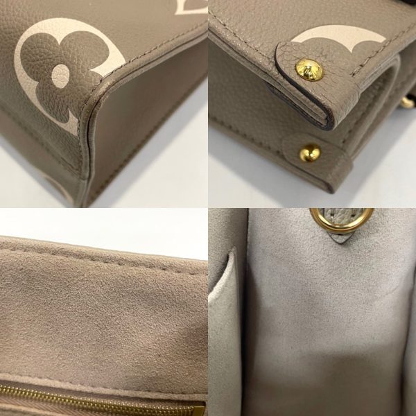 6 Louis Vuitton Empreinte Creme Onthego PM Beige