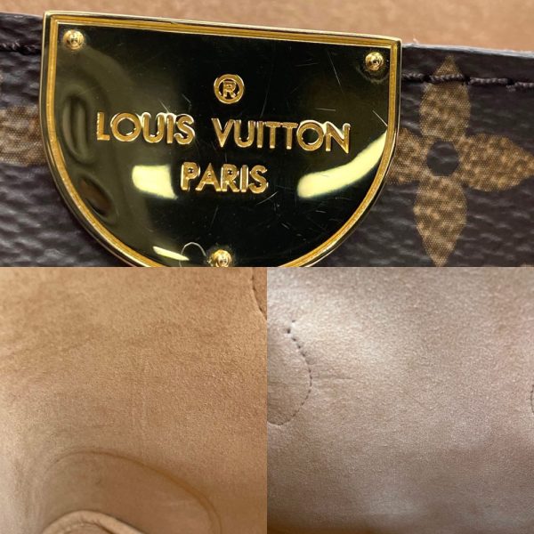 6 Louis Vuitton Flandrin Monogram Shoulder Bag Brown