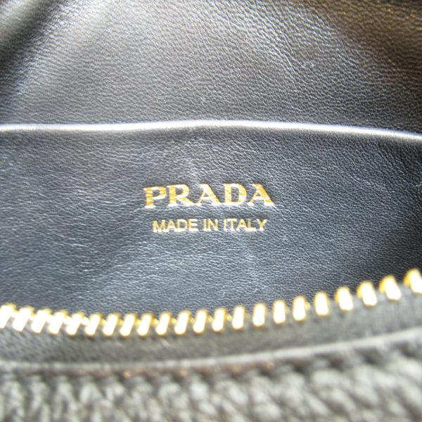 9 Prada Vitello Phenix Messenger Leather Series Black