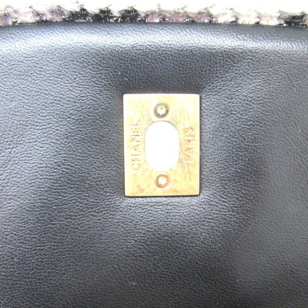 9 Chanel Chain Shoulder Bag Lambskin Black