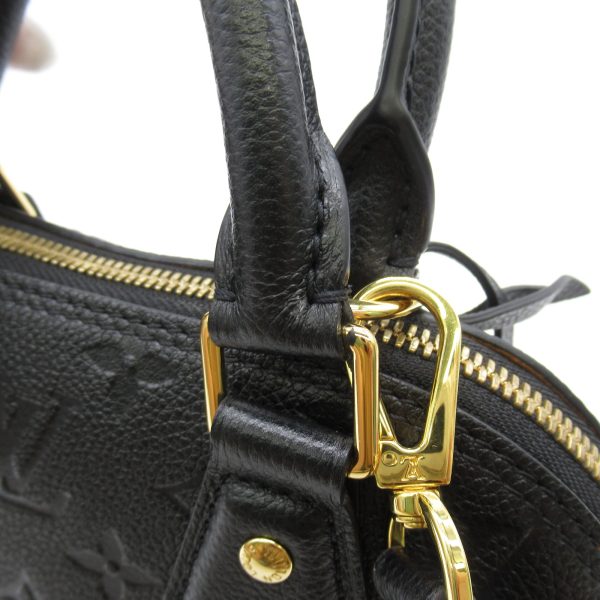 9 Louis Vuitton Neo Alma BB Shoulder Bag Monogram Empreinte Black