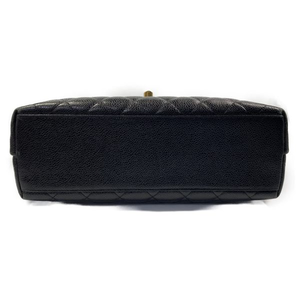 img e2337 Chanel Shoulder Bag Caviar Skin Calf Black