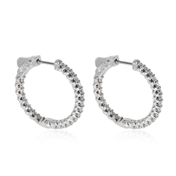 z130905 sv Diamond In and Out Hoop Earrings in 14K White Gold 120 CTW G HSI