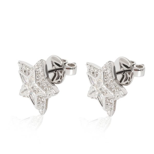 z133549 sv c80a5b2e 2c96 4094 aa14 f38878e149a0 Diamond Star Earrings in 18K White Gold 1 CTW