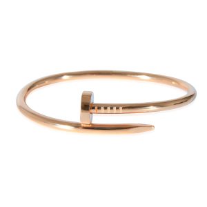 Cartier Juste Un Clou Bracelet in Rose Gold Louis Vuitton Vintage Monogram Canvas Papillon