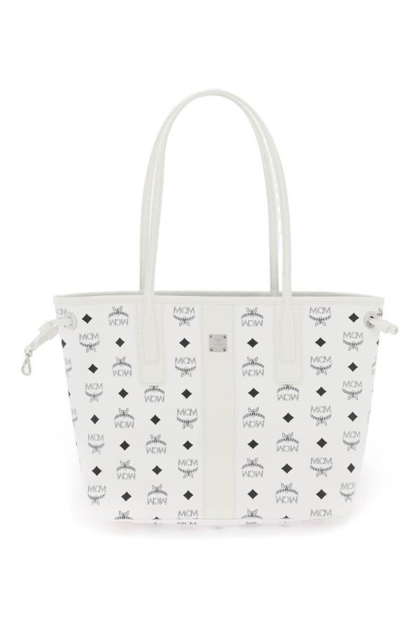 03c9ca9af69ea4f ik 1 MCM White Bianco Liz Tote Bag