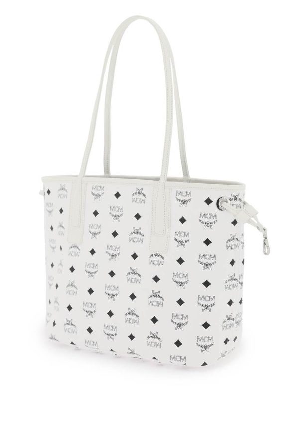 03c9ca9af69ea4f ik 2 MCM White Bianco Liz Tote Bag