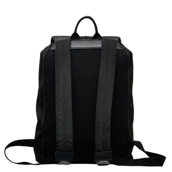 1 0118875 3 Dior Homme Oplique Motion Rucksack Backpack Black Nylon Leather