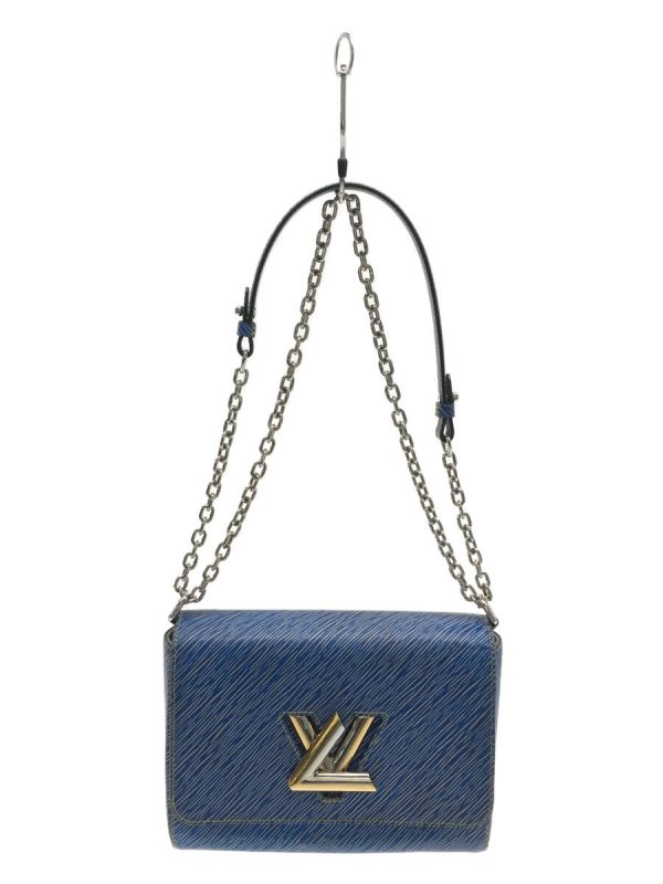 1 Louis Vuitton Twist MM Epi Leather Blue