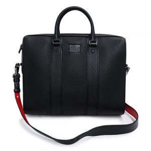 1 Louis Vuitton Shoulder Bag Monogram Jacquard Neo Saumur MM Black