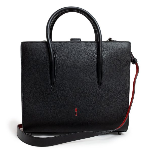 1 Christian Louboutin Medium Handbag Crossbody Calfskin Black