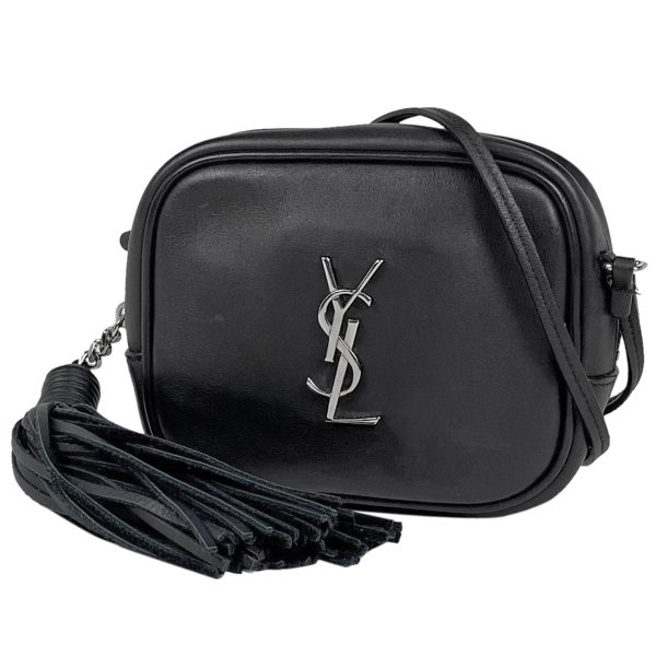 1 Saint Laurent Blogger Bag Shoulder Bag Leather Black