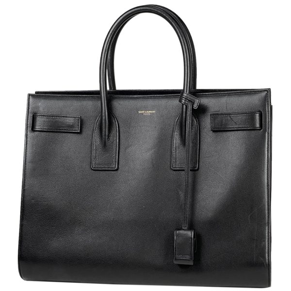 1 Saint Laurent Medium Handbag Leather Black