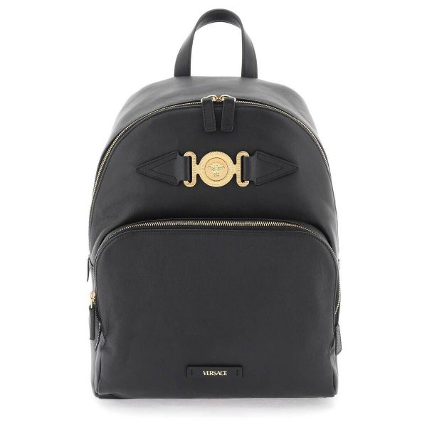 1 Versace Multicolor Misti Backpack Springsummer 2024 Black