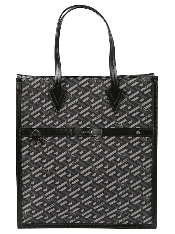 1 Versace Tote Bag FallWinter 2022 Black