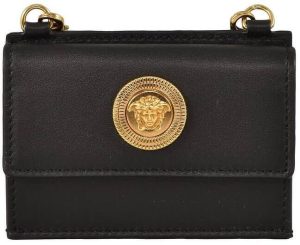 1 Versace Black Wallet Springsummer 2024