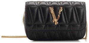 1 Louis Vuitton Black Neverfull MM Noir Monogram Shoulder Bag