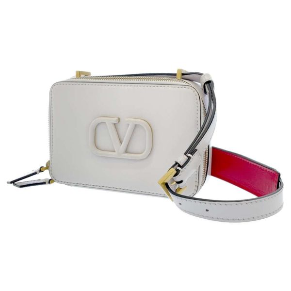 1 Valentino Garavani Shoulder Bag Camera Bag White