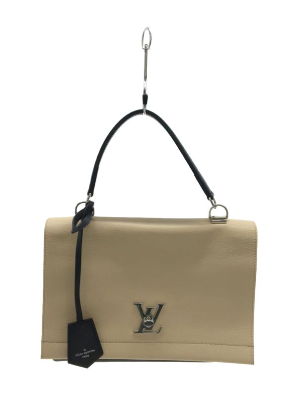 1 Louis Vuitton LockMe Cultable Leather Beige