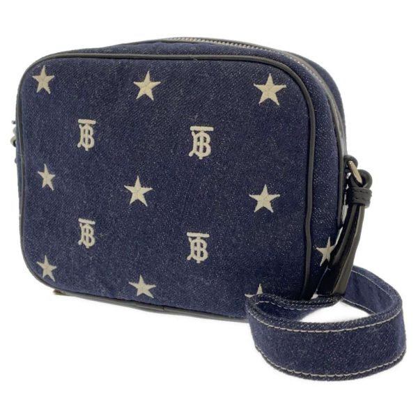 1 Burberry Monogram Denim Camera Bag Navy