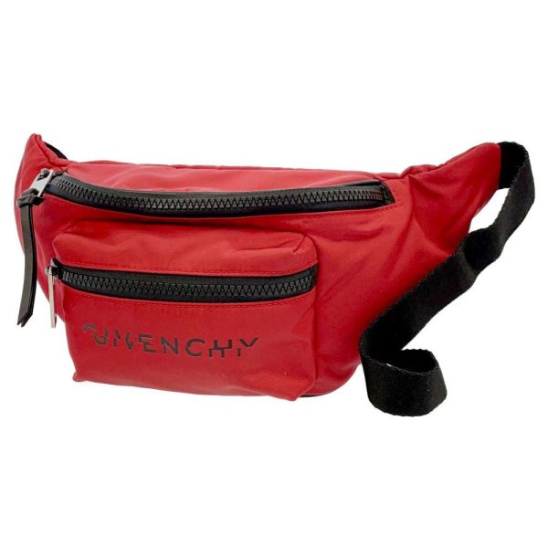 1 Givenchy Waist Bag Nylon Body Bag Red