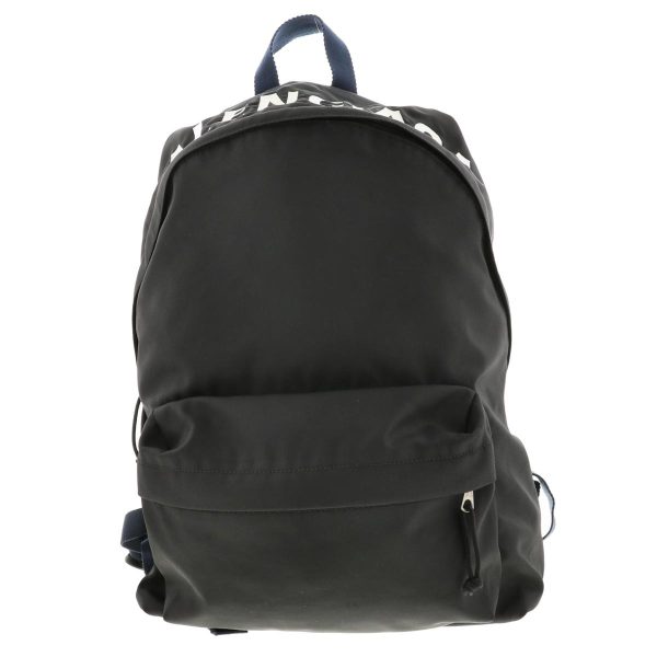 1 Balenciaga Wall Backpack Bag Rucksack Daypack Wheel Black