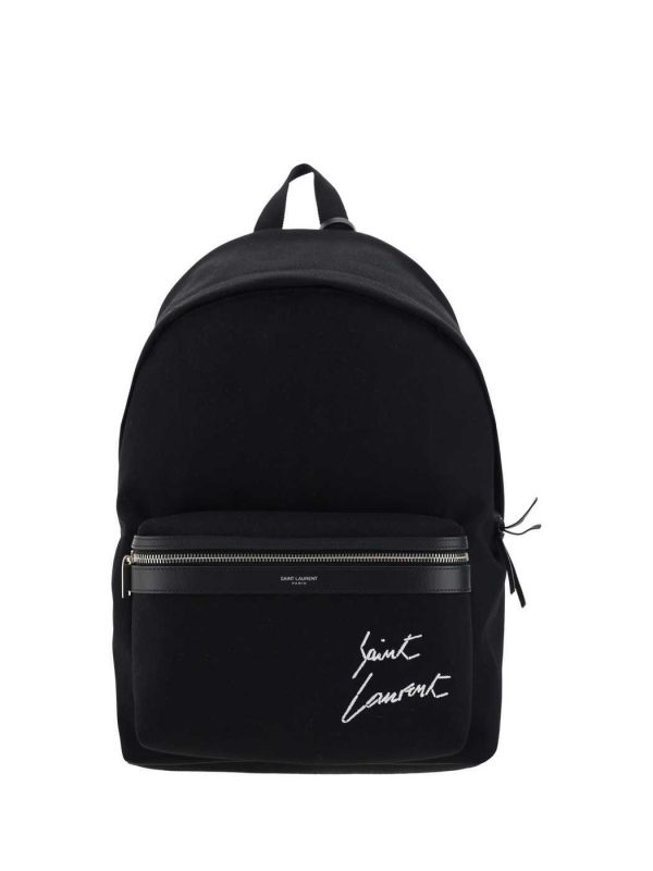 1 Saint Laurent Shoulder Bag Backpack Black