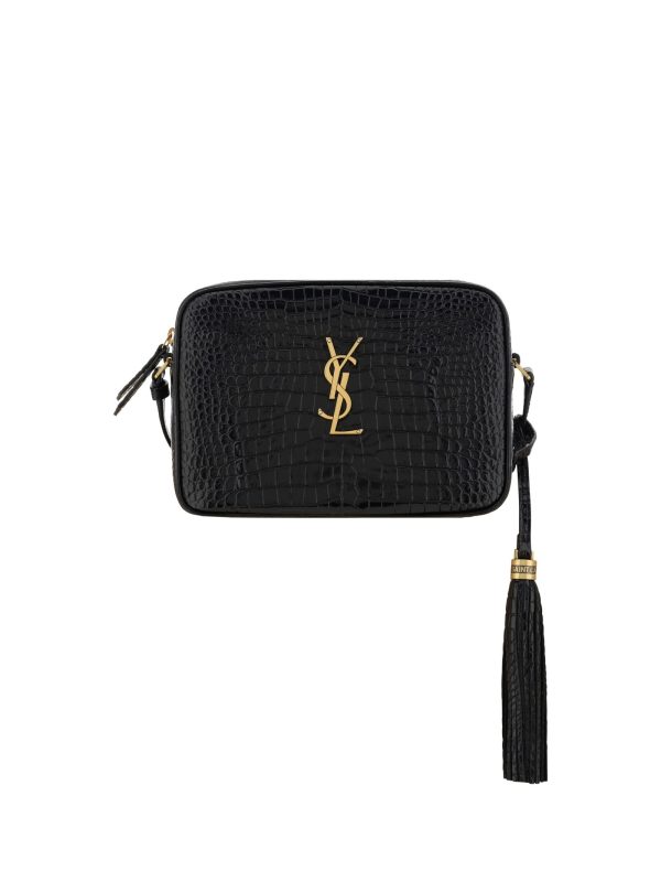 1 Saint Laurent Monogram Shoulder Bag Nero Bag Black