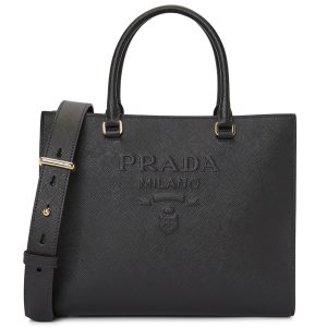 1 Louis Vuitton On the Go MM Tote Bag Leather Monogram Empreinte Gray