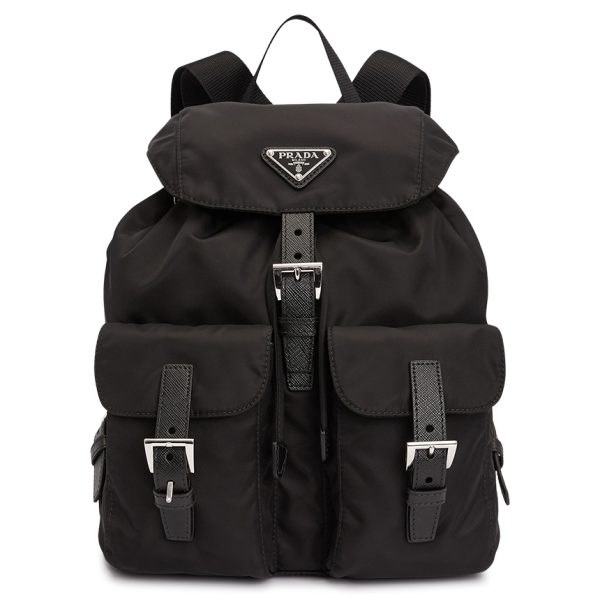 1 Prada Shoulder Bag Backpack Black