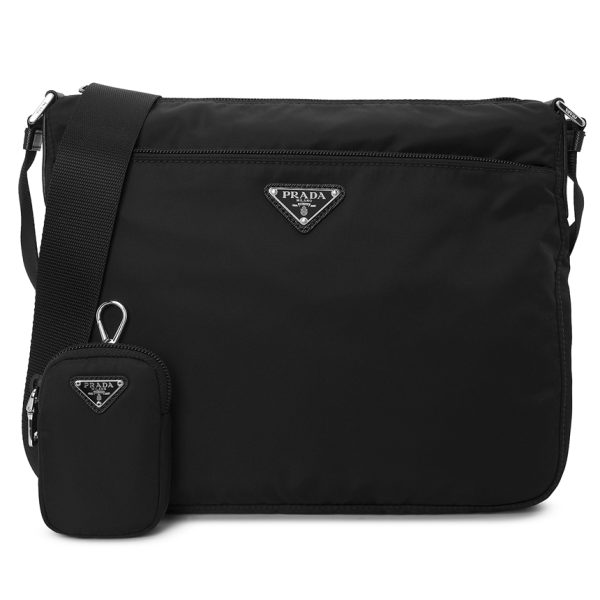 1 Prada Re nylon Shoulder Bag Black