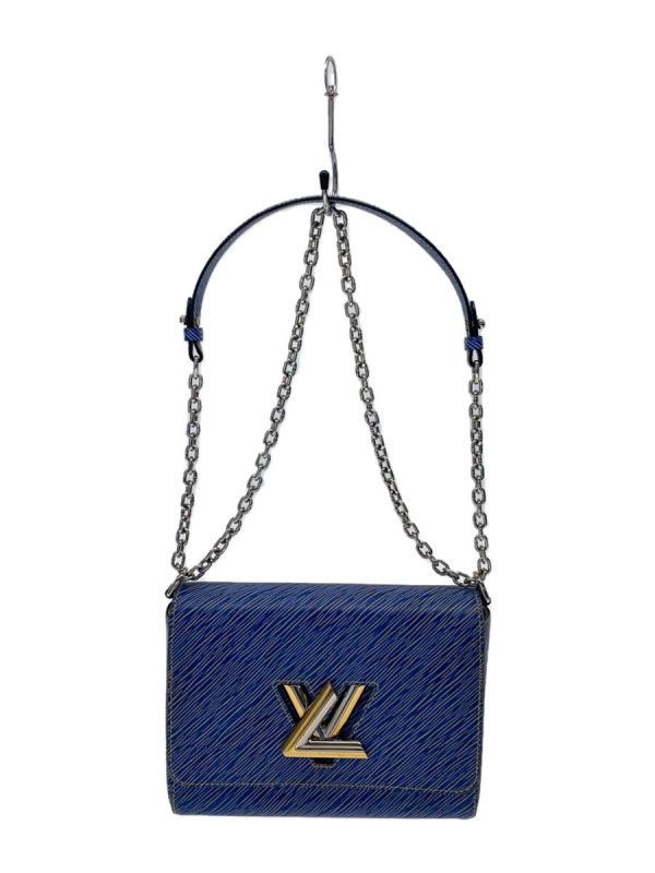 1 Louis Vuitton Twist MM Epi Leather Blue