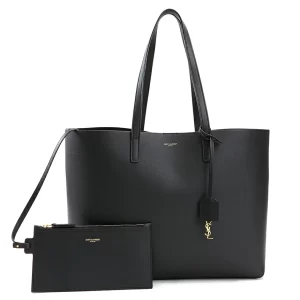 1 Prada Leather Ribbon Handbag Black