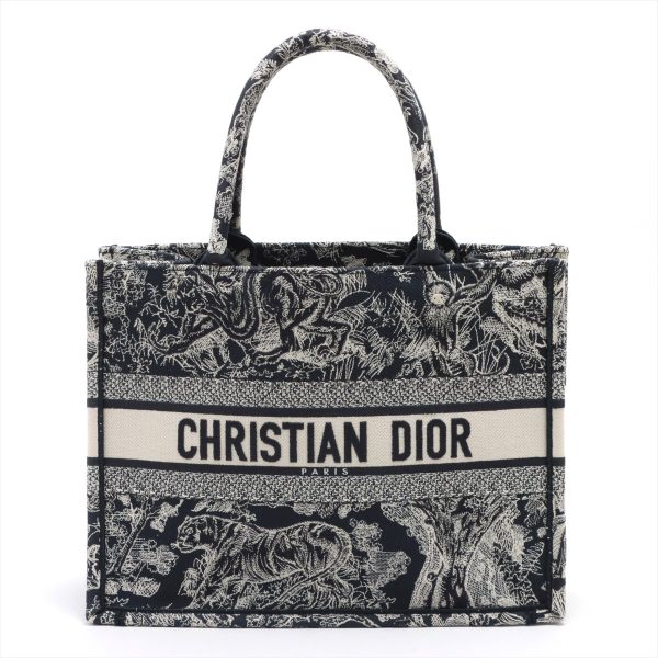 1 Christian Dior Tote Bag Medium Navy