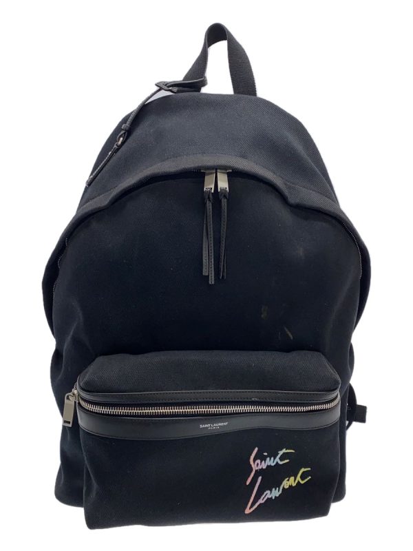 1 Saint Laurent Backpack Rucksack Black