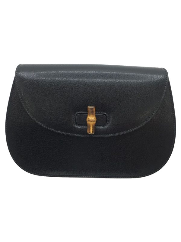 1 Gucci Shoulder Bag Bamboo Black