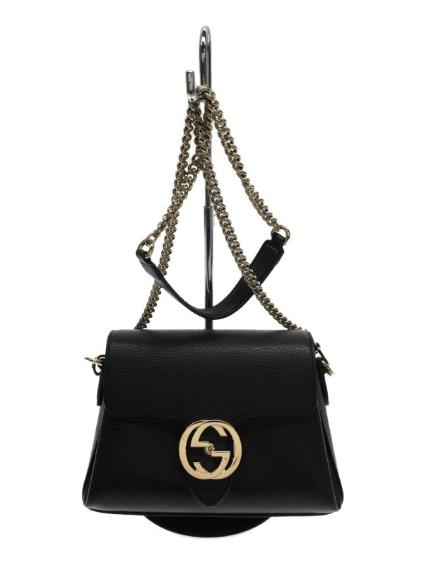 1 Gucci GG Shoulder Bag Handbag Black